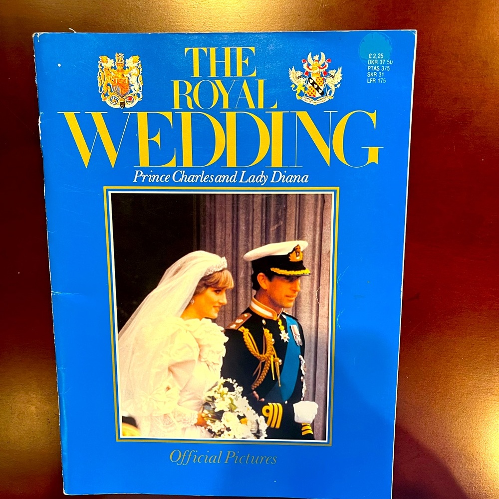 Wedding of Diana and Charles - Commemorative Book